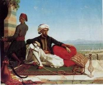 Arab or Arabic people and life. Orientalism oil paintings 106